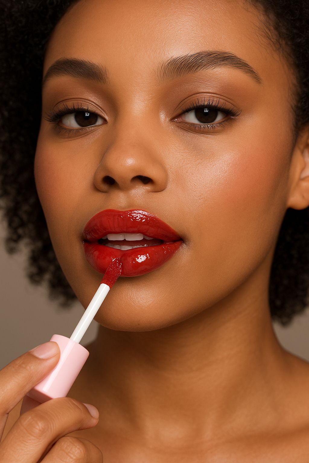 DANOUNOUBEAUTY Lip Gloss – Cherry Bomb