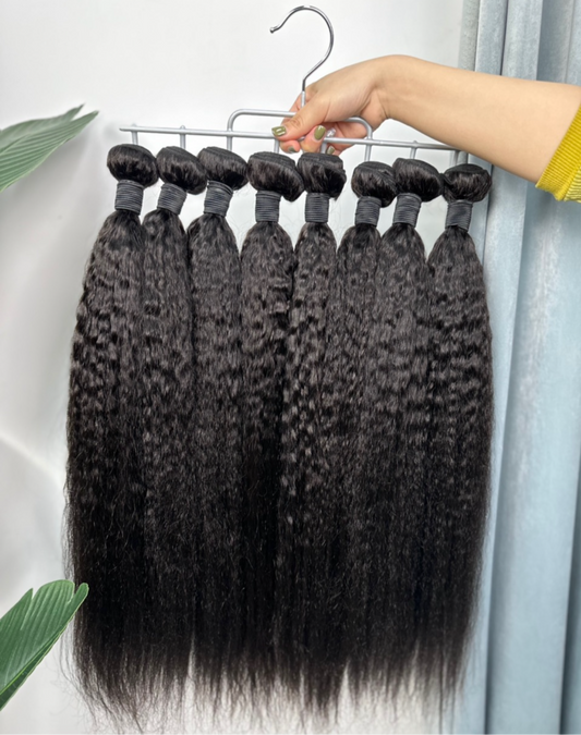 (Copy) Danounou Kinky Straight Bundles 100% Human Natural Color