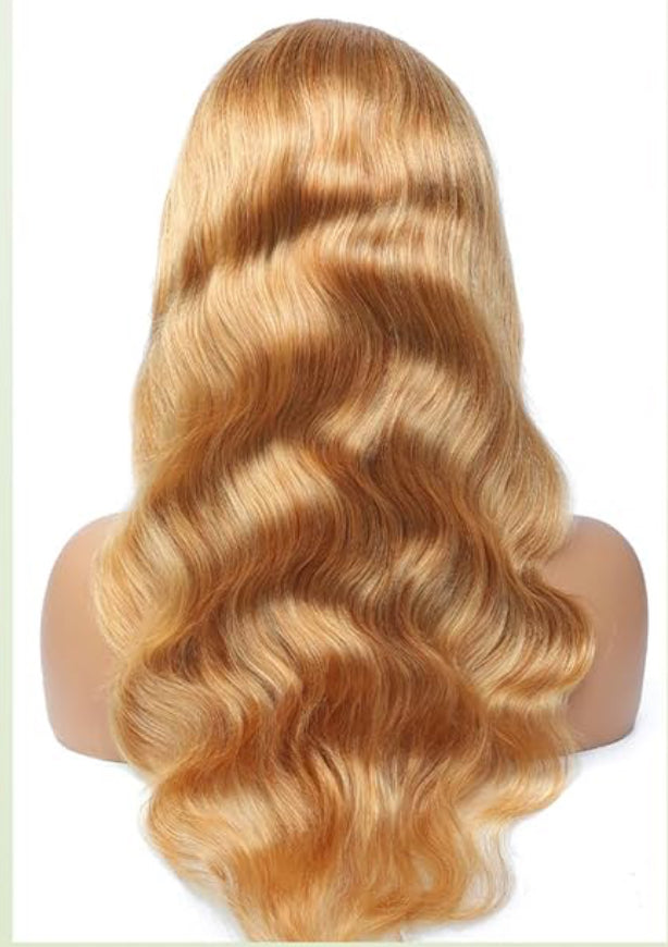 (Copy) DANOUNOU Loose Body Wave, 13*6, 250% Density Virgin Hair/ Color, Honey Blonde, 100% Human