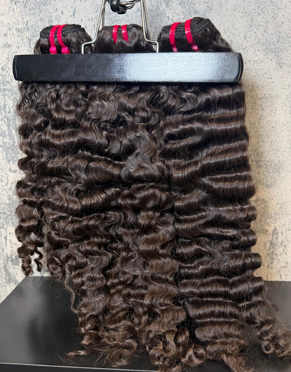 DANOUNOU Raw Burmese Curly Bundles | 100% Human Hair (Copy)