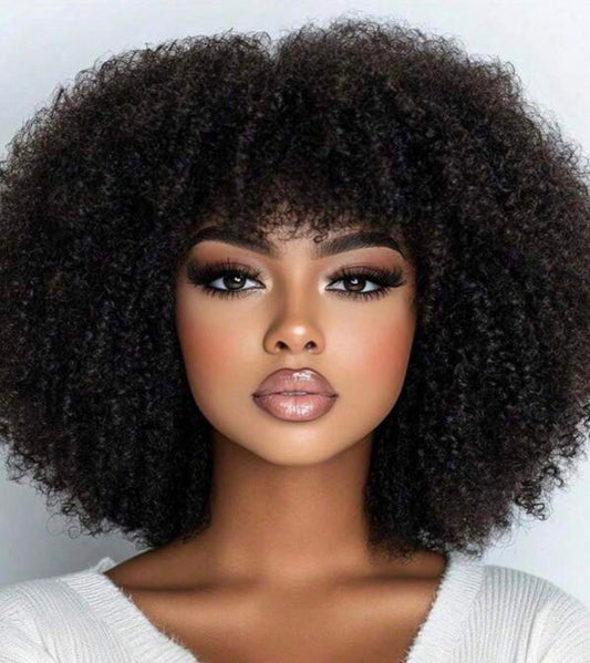 DANOUNOU Afro Kinky Curly, 250% Density/ 100% Human
