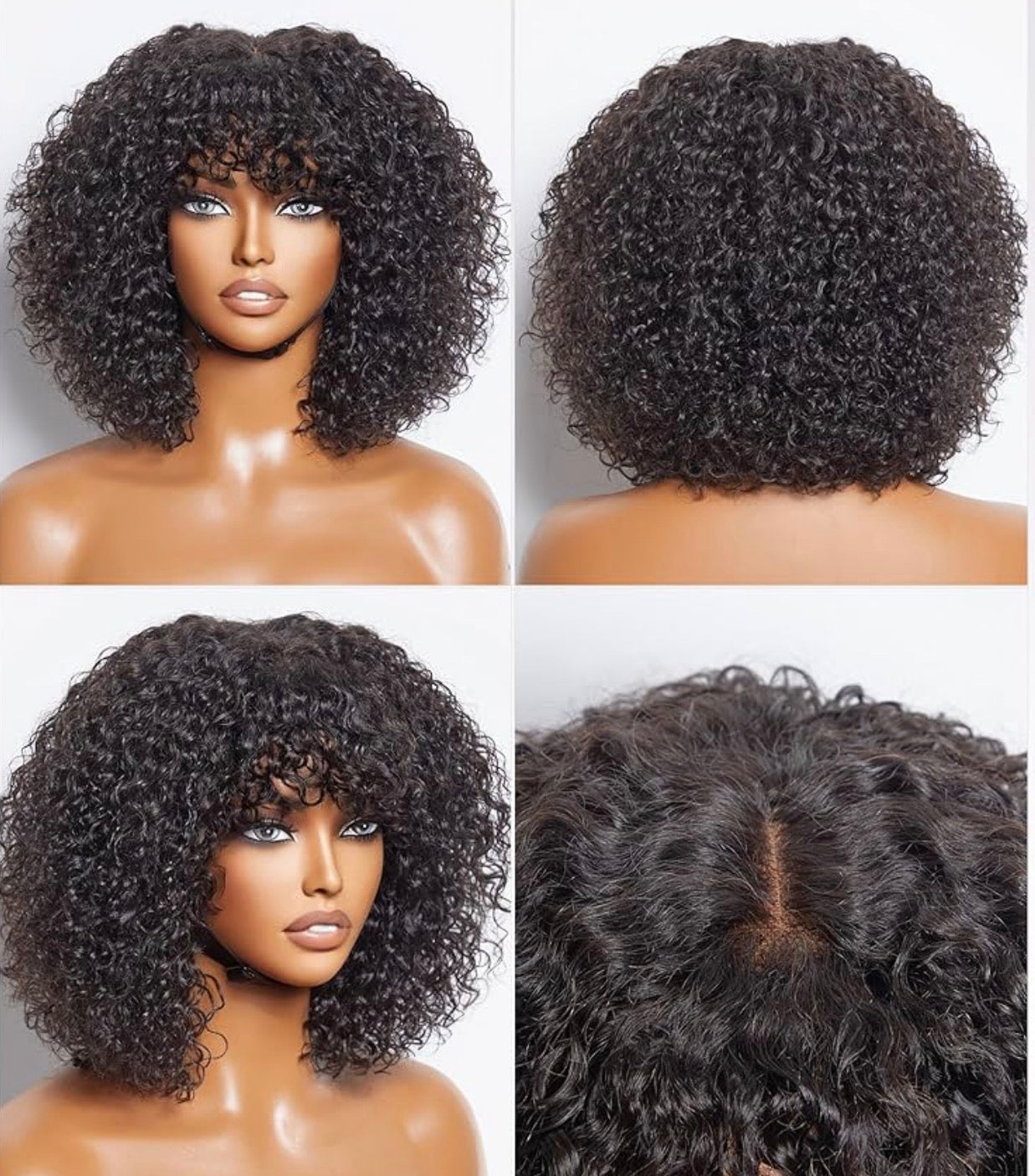(Copy) DANOUNOU Afro Curly, 250% Density, 100% Human