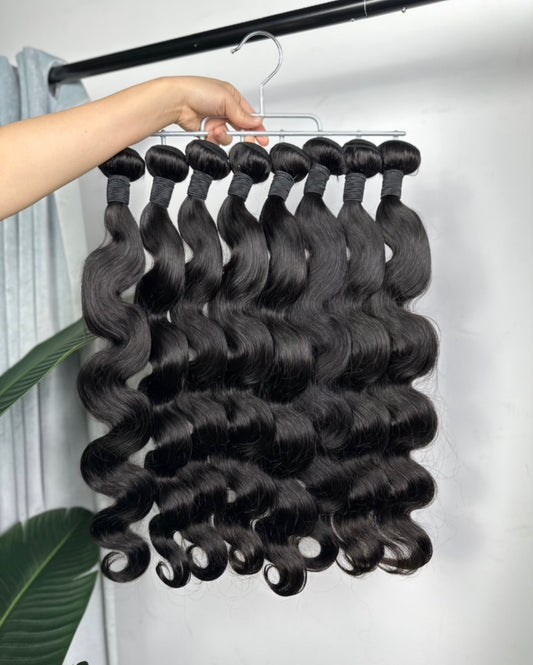 Danounou Body Wave Bundles, 100% Human Natural Color