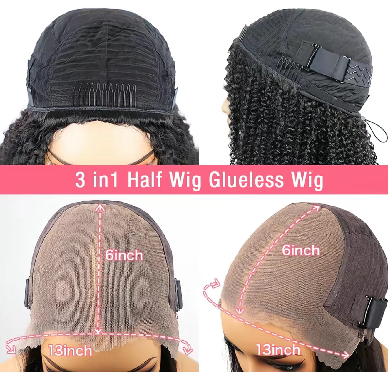 DANOUNOU Burmese Curly Lace 13*4 250% Density 100% Human Hair