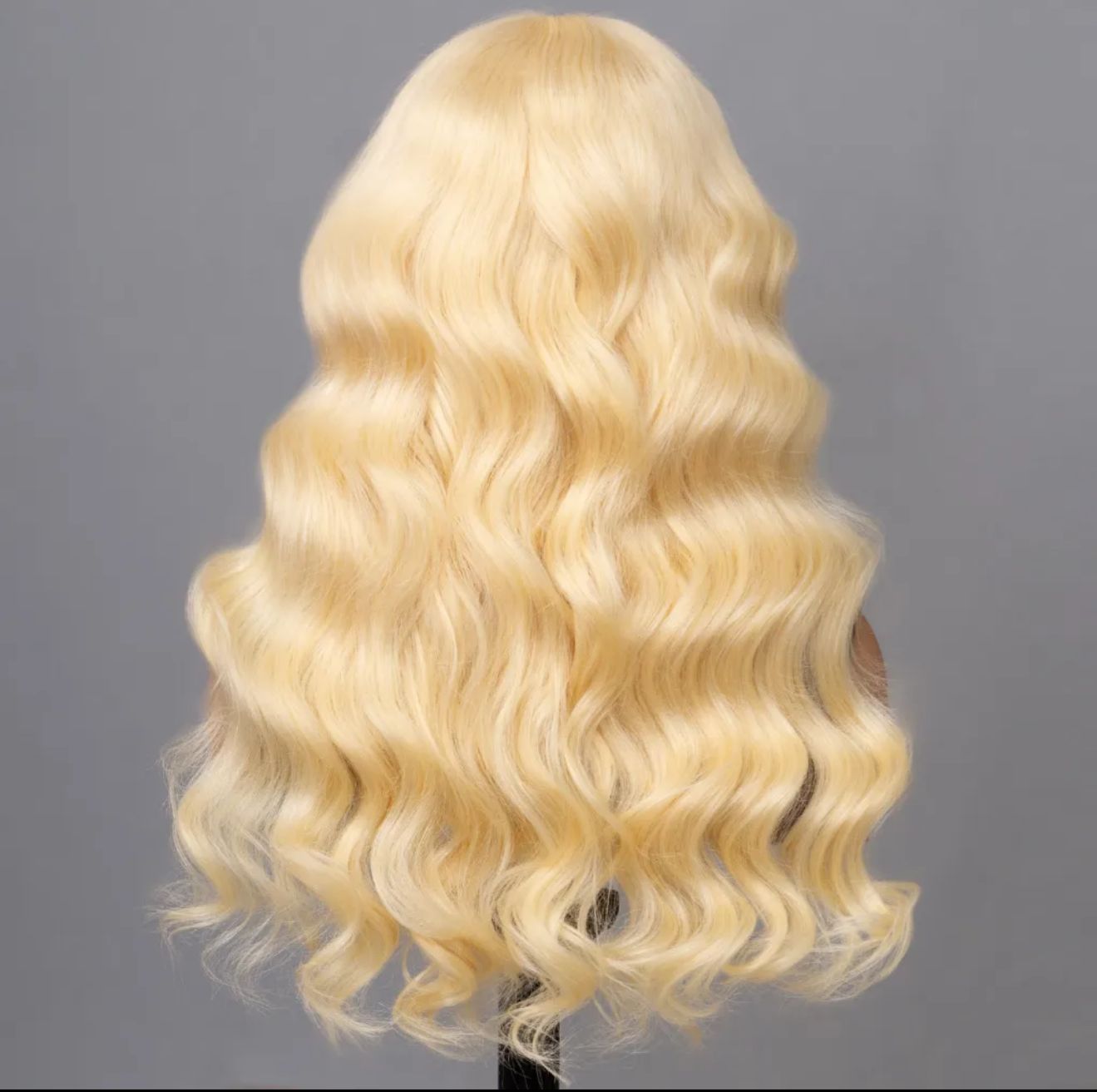 613 Blonde Body Wave Human Hair Lace Front Wigs 250% Density